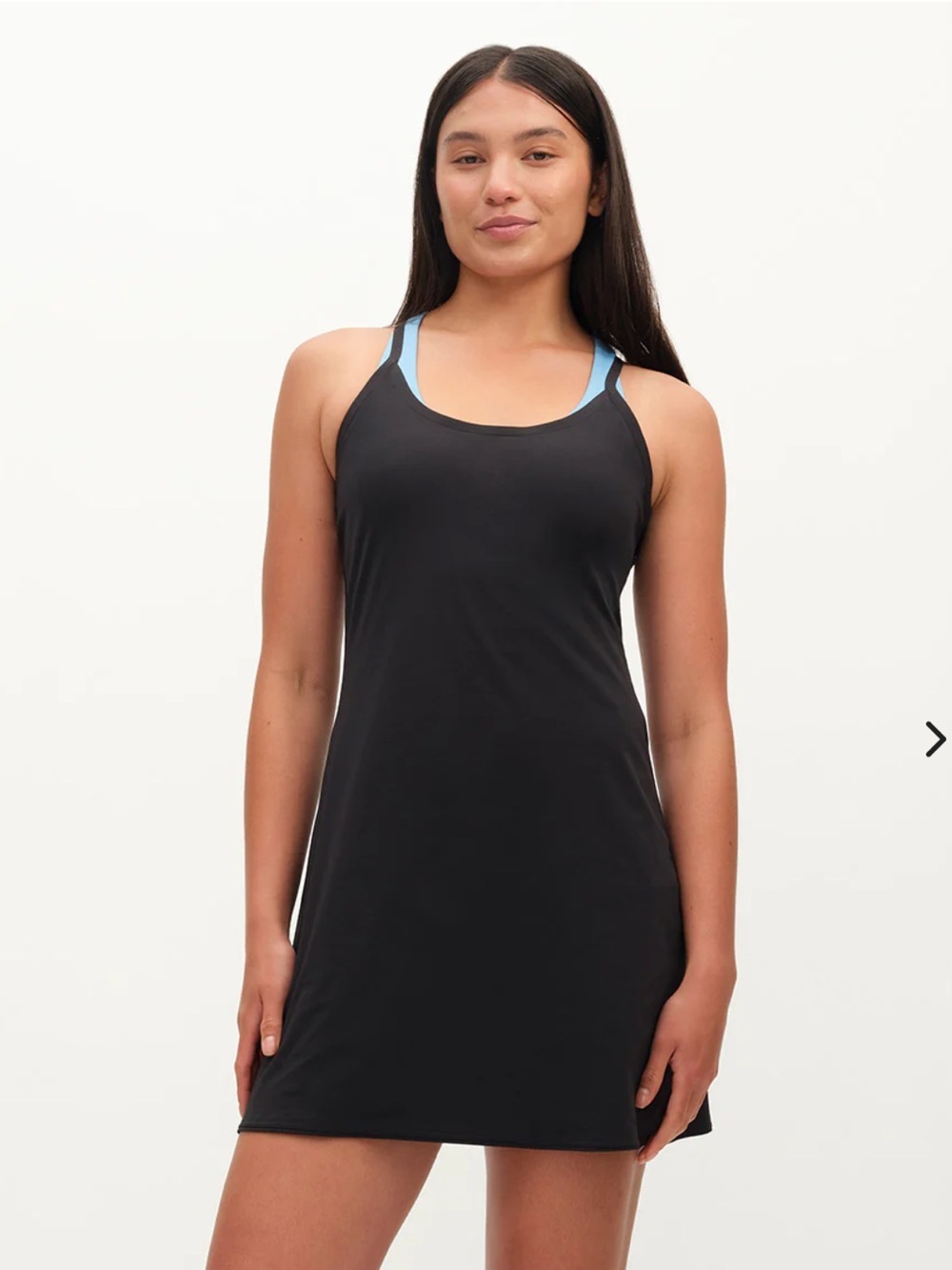 Outdoor Voices Black Racerback The Exercise Dress
